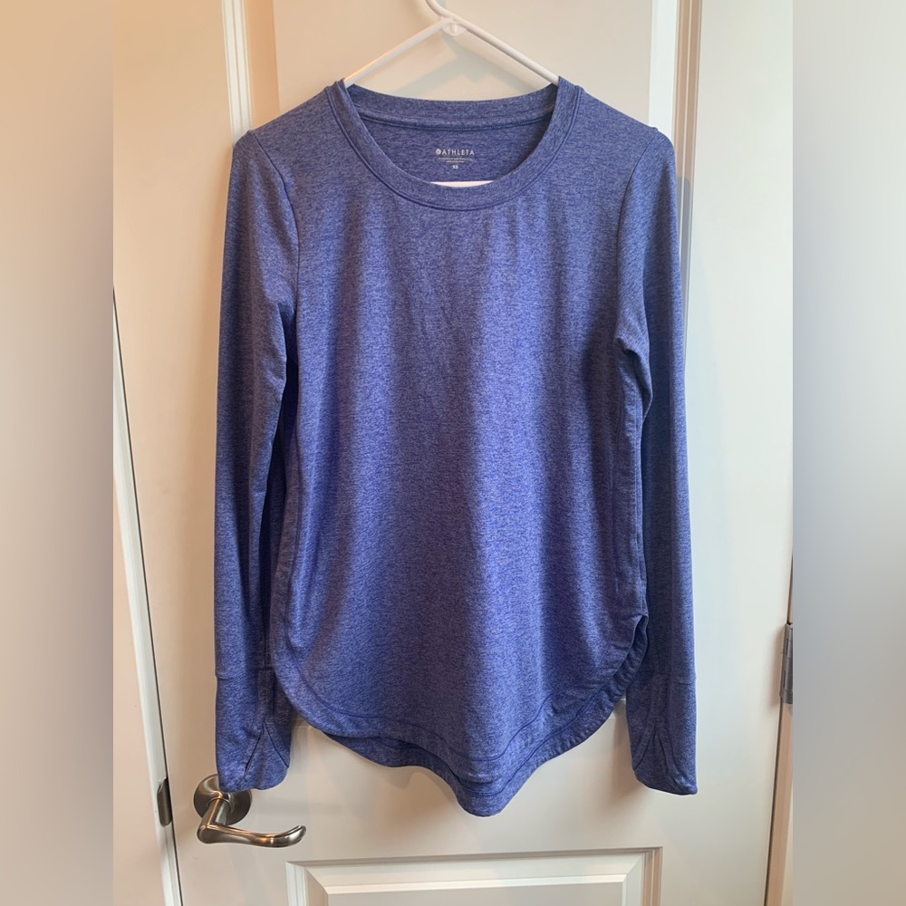 Athleta Uptempo Top XS purple